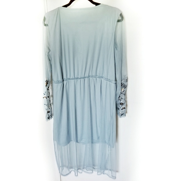 Xhilaration/Target Mint Embroidered Dress XXL NWOT - Picture 2 of 4